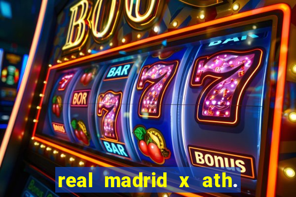 real madrid x ath. bilbao palpite